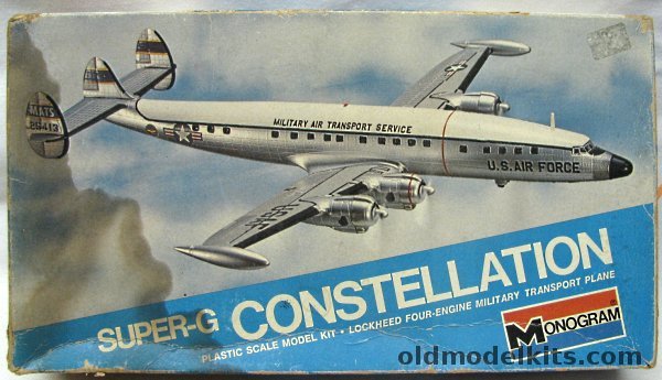 Monogram 1/131 Super-G Constellation - C-121C MATS - (L1049), 7591 plastic model kit